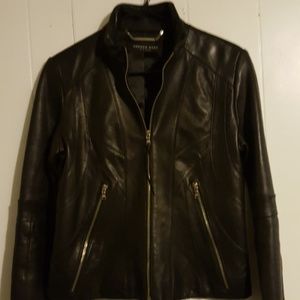 Andrew Marc Womens leather jacket